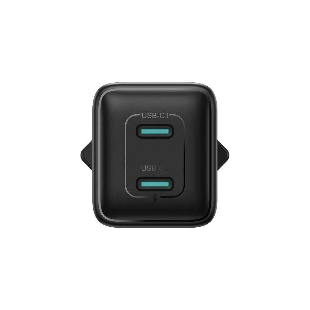 Polnilnik Joyroom JR-TCG17, 45W, 3A, 2 x USB-C, črn