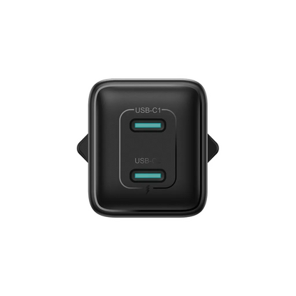 Polnilnik Joyroom JR-TCG17, 45W, 3A, 2 x USB-C, črn