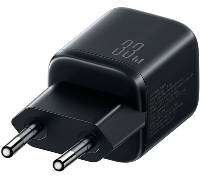 Polnilnik Joyroom JR-TG7, 33W, 3A, 1 x USB-A - 1 x USB-C, črn
