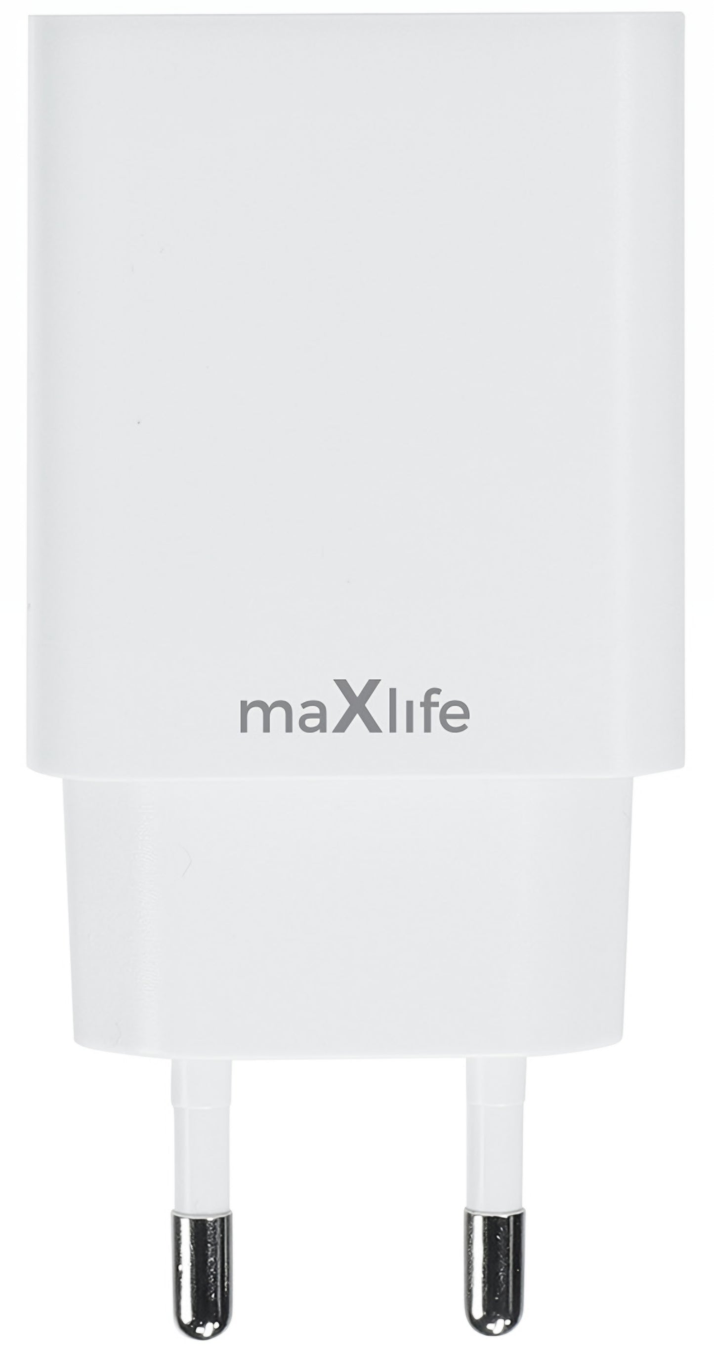 Polnilnik MaXlife MXTC-13-20AC, 20W, 3A, 1 x USB-A - 1 x USB-C, Bel