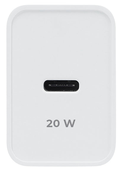 Polnilnik MaXlife MXTC-13-20C, 20W, 3A, 1 x USB-C, Bel