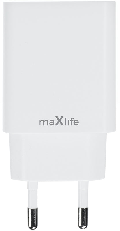 Polnilnik MaXlife MXTC-13-20C, 20W, 3A, 1 x USB-C, Bel