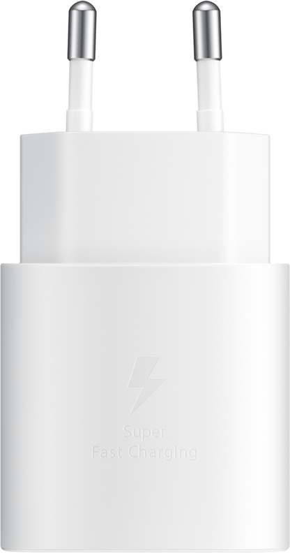 Omrežni polnilnik Samsung EP-TA800, 25 W, 3 A, 1 x USB-C, bel GP-PTU021SOAWWQ