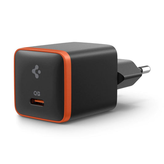 Omrežni polnilec Spigen EE301EU Essential, 30W, 3A, 1 x USB-C, Črn ACH08448