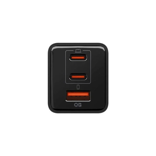 Polnilnik Spigen EE473EU Essential, 47W, 3A, 1 x USB-A - 2 x USB-C, črn ACH09465
