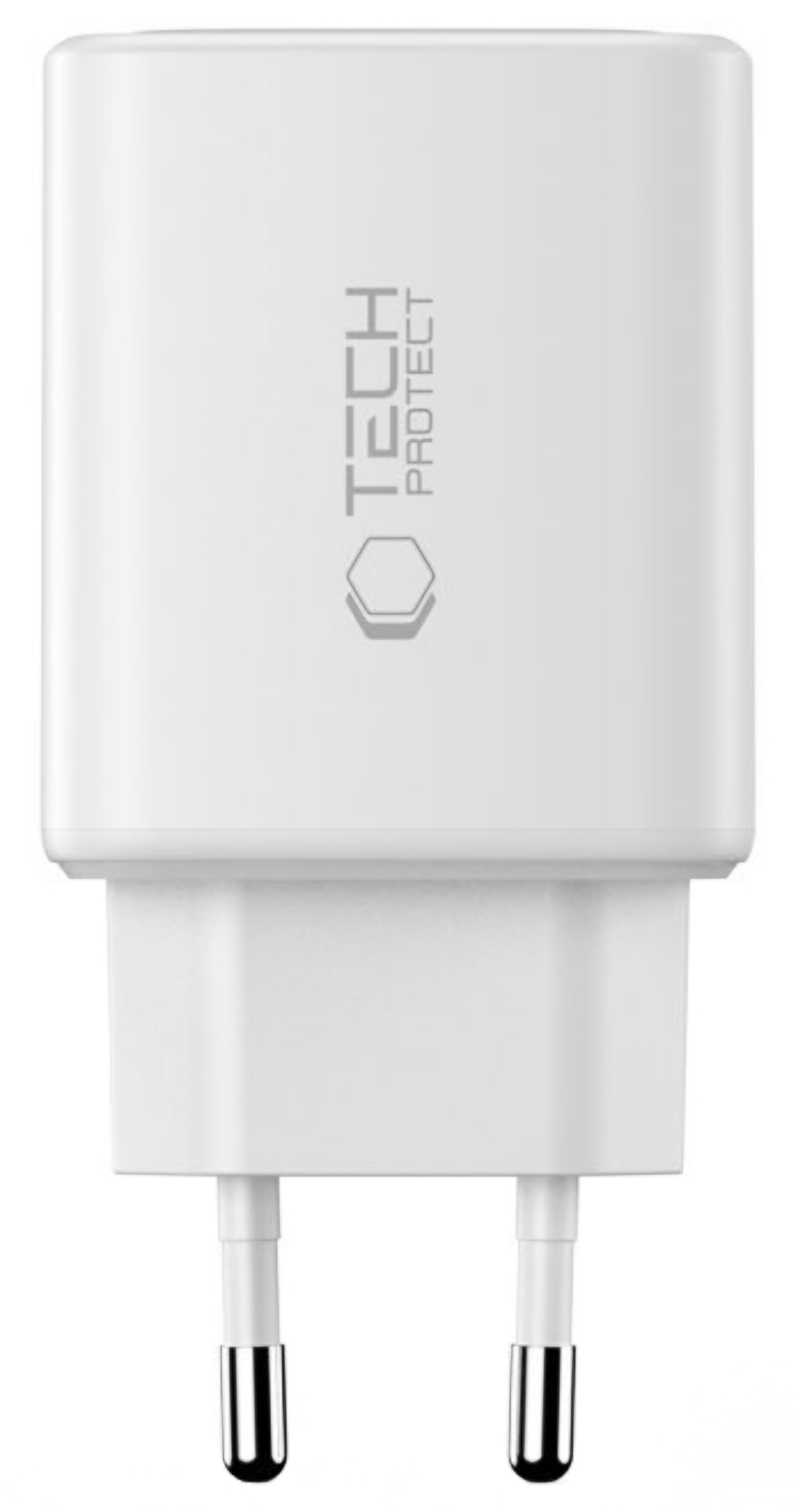 Polnilnik omrežja Tech-Protect NCA65W, 65W, 3A, 1 x USB-A - 2 x USB-C, Bel