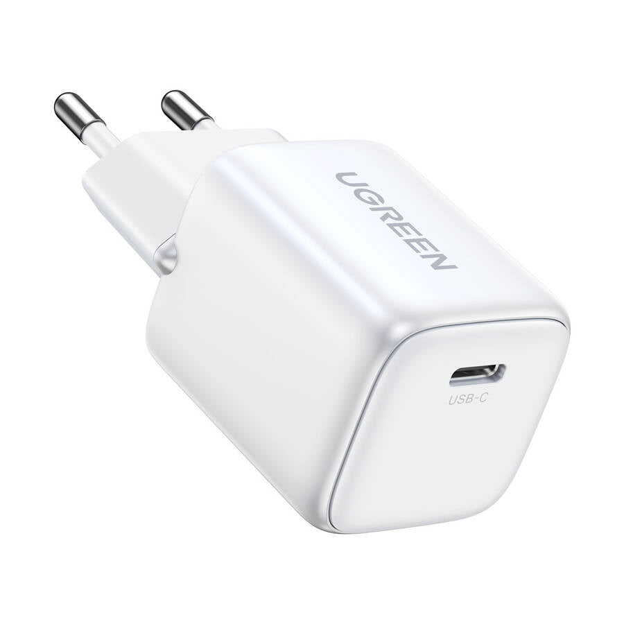 Network Charger UGREEN CD318, 20W, 3A, 1 x USB-C, White 