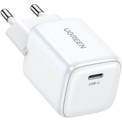 Mrežni polnilnik UGREEN CD319, 30 W, 3A, 1 x USB-C, bel 