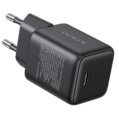 Polnilnik UGREEN X513, 30W, 3A, 1 x USB-C, Črn