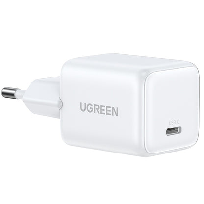 Polnilnik UGREEN X513, 30W, 3A, 1 x USB-C, Bel