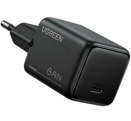 Omrežni polnilec UGREEN X517, 25W, 3A, 1 x USB-C, Črn
