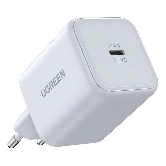 Omrežni polnilec UGREEN X524 (65053), 45W, 3A, 1 x USB-C, bel