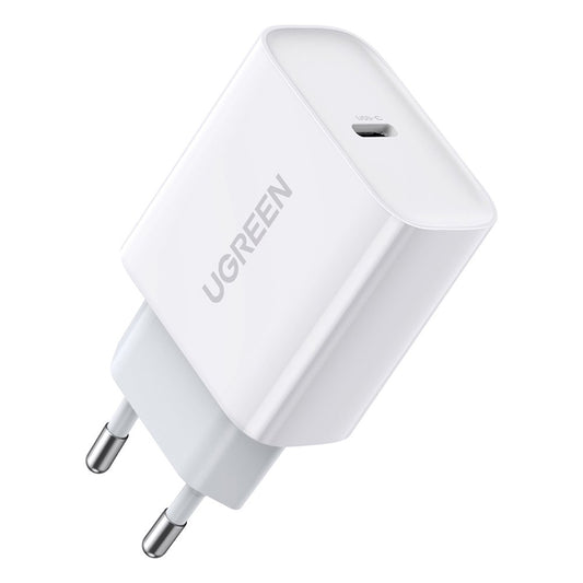 UGREEN CD137 Network Charger, 18W, 3A, 1 x USB-C, White