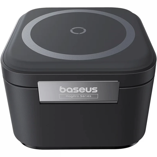 Brezžični omrežni polnilnik Baseus MagPro 3 v 1, 25 W, 1 × USB-C, črn P10264100123-01