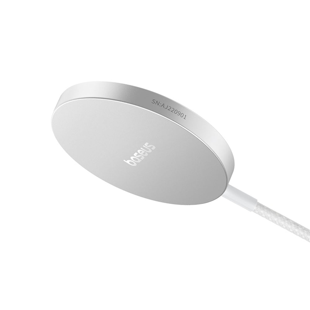 Brezžični omrežni polnilec Baseus Simple Mini4 Air, 15W, 1.67A, Srebrn P10278200S11-00