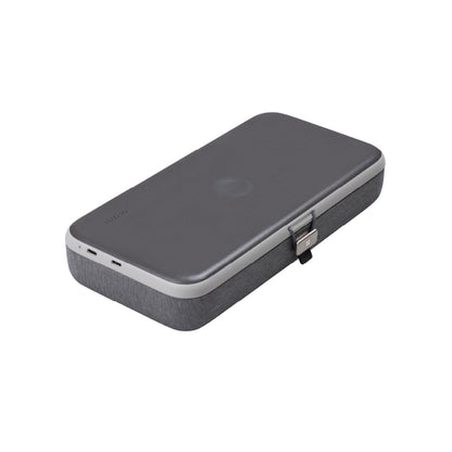 Brezžični omrežni polnilec Edizard PowerCube 3in1, 65W, 3.25A, 1 x USB-C, Siv