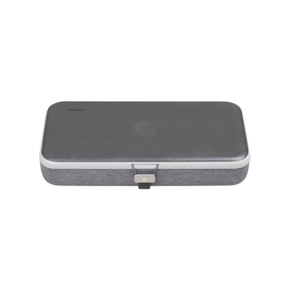 Brezžični omrežni polnilec Edizard PowerCube 3in1, 65W, 3.25A, 1 x USB-C, Siv