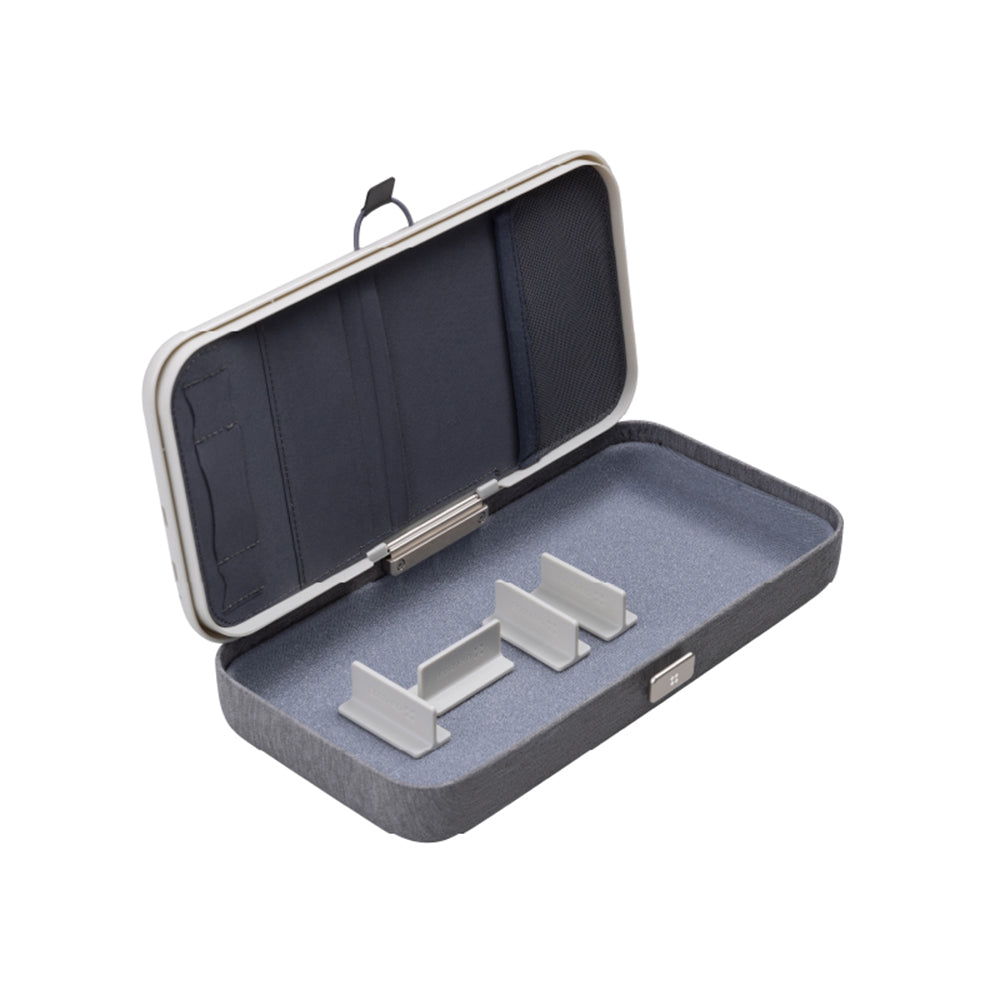 Brezžični omrežni polnilec Edizard PowerCube 3in1, 65W, 3.25A, 1 x USB-C, Siv