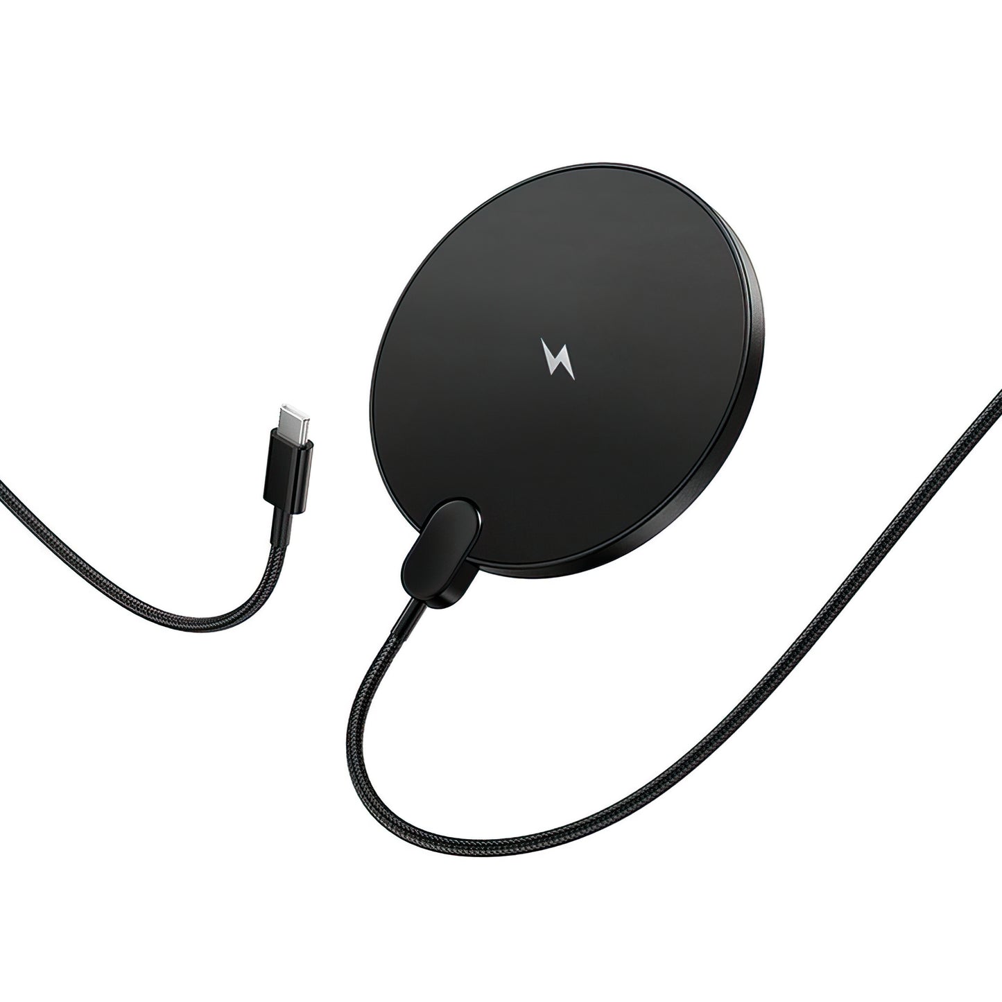 Brezžični omrežni polnilec HOCO CW62, 15W, 1.67A, črn
