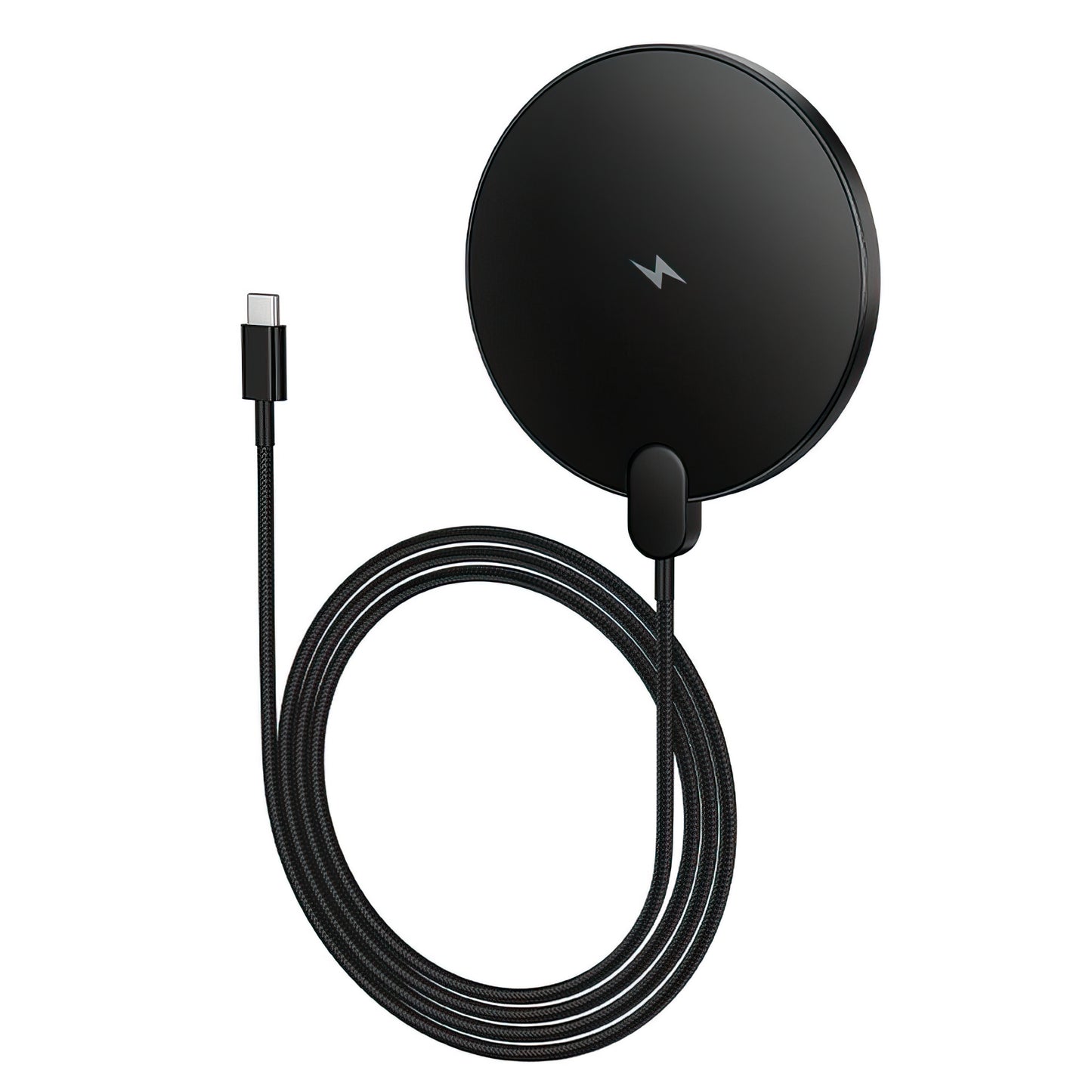 Brezžični omrežni polnilec HOCO CW62, 15W, 1.67A, črn