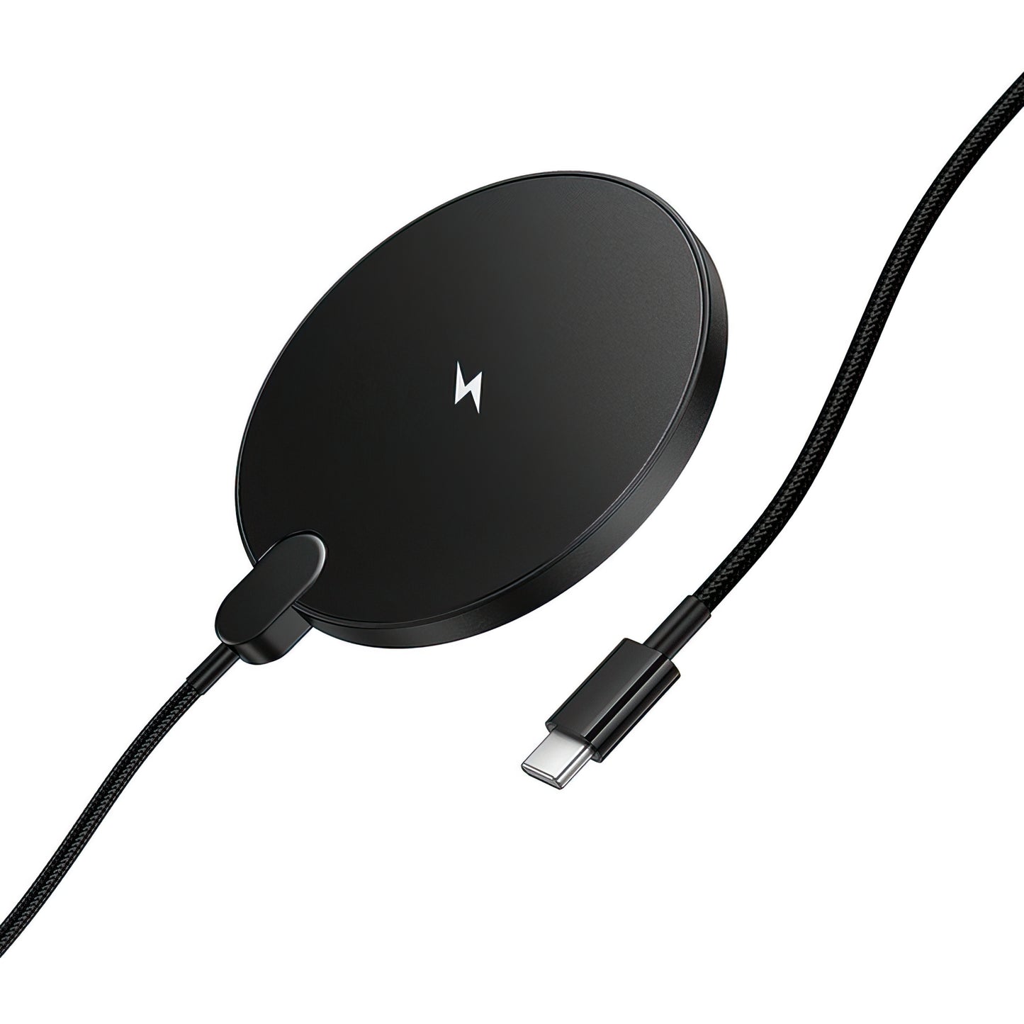 Brezžični omrežni polnilec HOCO CW62, 15W, 1.67A, črn