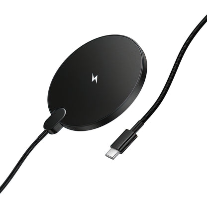 Brezžični omrežni polnilec HOCO CW62, 15W, 1.67A, črn