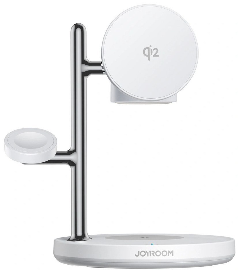 Brezžični omrežni polnilec Joyroom JR-W23 3v1, 15W, 1.67A, Bel