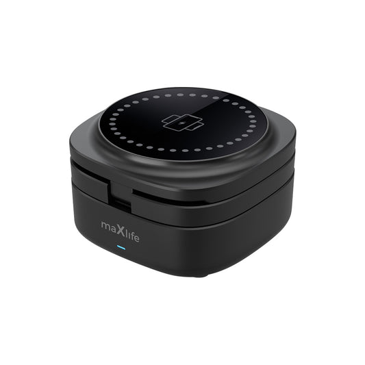 Brezžični omrežni polnilec MaXlife MXWC-06 3v1, 15W, 1.67A, črn