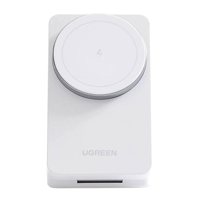 Brezžični omrežni polnilec UGREEN W528 2v1, 20W, 1.67A, Bel