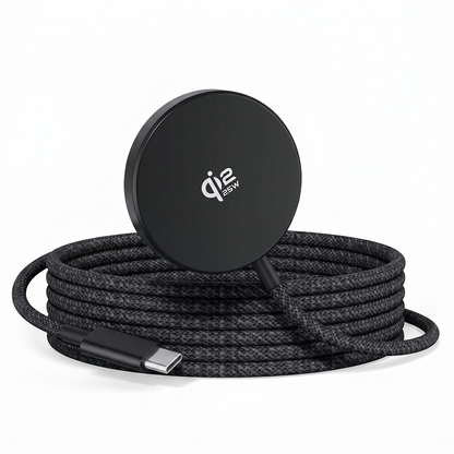 Brezžični polnilec XO Design JH025, 25W, 1.67A, Črn