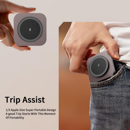 Brezžični omrežni polnilec XO Design CX035 3v1, 15W, 1.67A, Črn