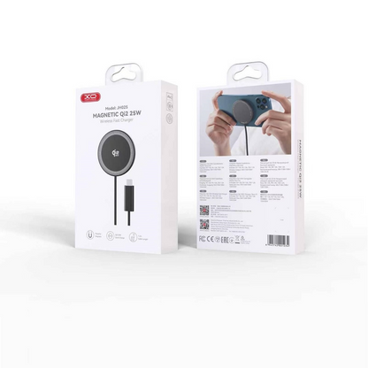 Brezžični polnilec XO Design JH025, 25W, 1.67A, Črn