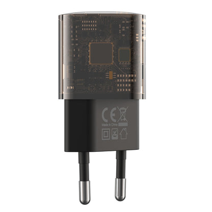 Polnilnik omrežja XO Design CE05, 30W, 3A, 1 x USB-A - 1 x USB-C, Rjava