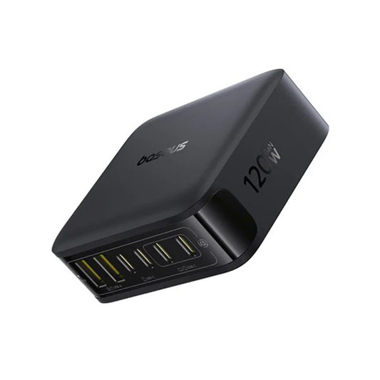Polnilna postaja Baseus EnerFill FH21, 120W, 3.25A, 2 x USB-A - 4 x USB-C, Črna E0120T00