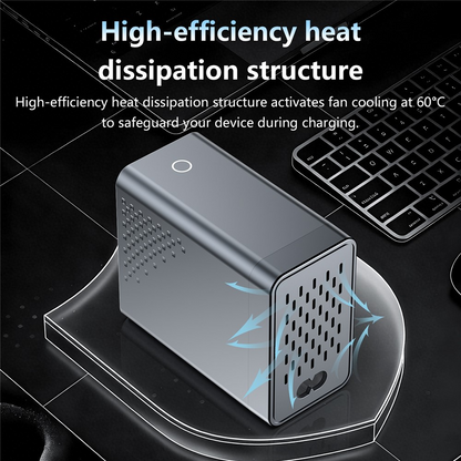 Polnilna postaja OEM WLX-G3, 140W, 5A, 2 x USB-A - 4 x USB-C, Siva