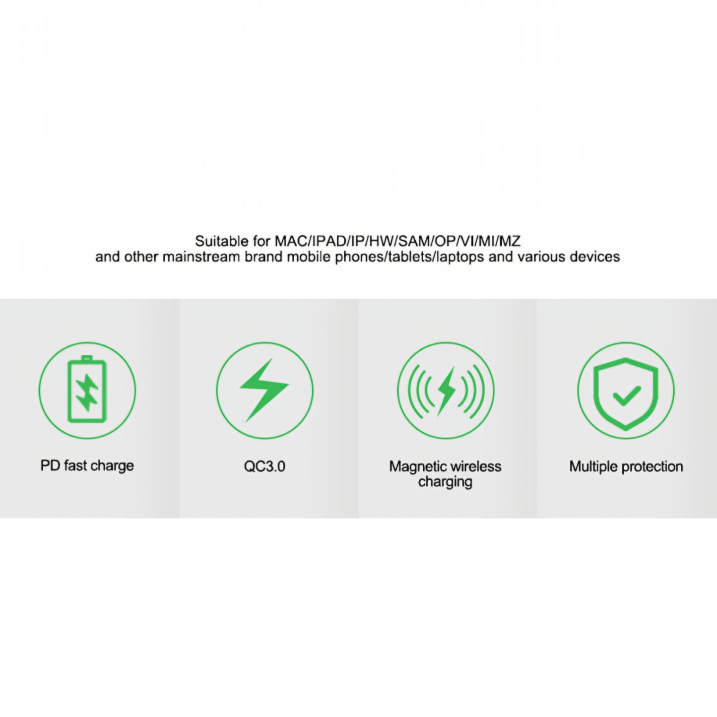 Polnilna postaja Relife RL-309AW, 100W, 5A, 2 x USB-C - 6 x USB-A, Modra