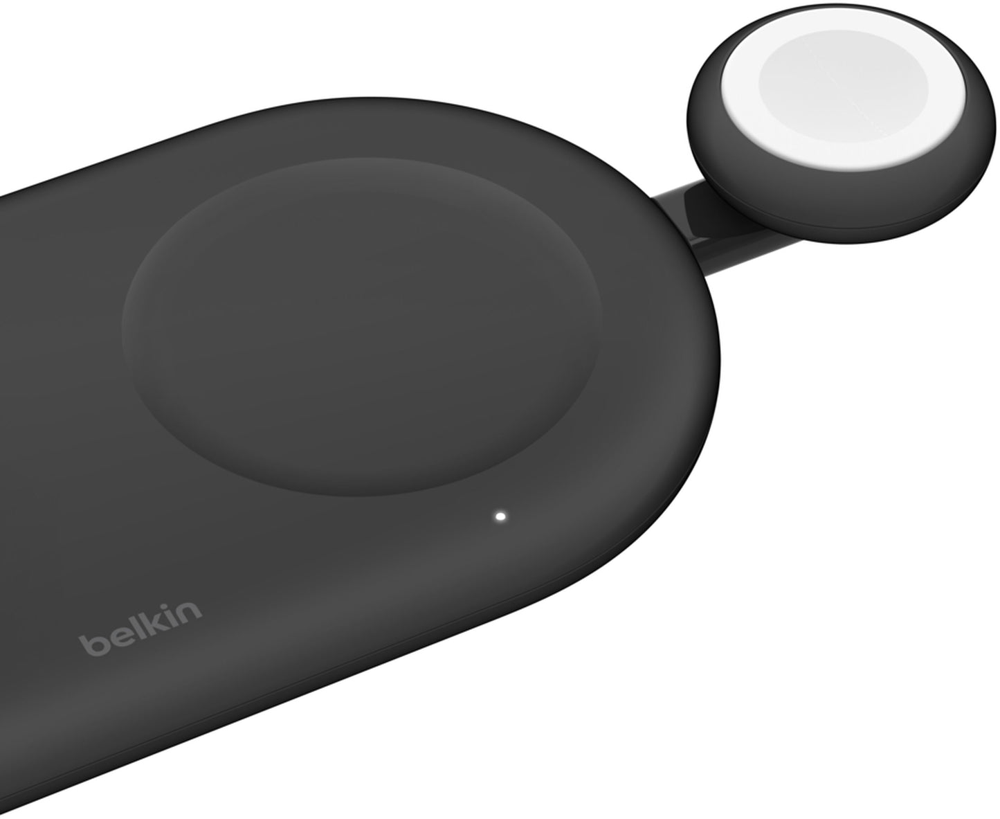 Brezžični polnilec Belkin BoostCharge za Apple Watch Series, bel WIZ022glWH-B1
