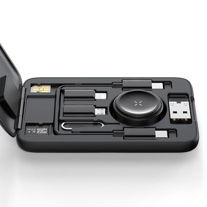 Brezžični polnilec McDodo CH-2440 8v1 za Apple Watch Series, črn