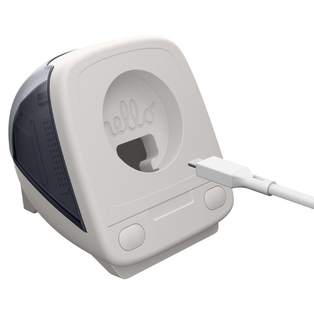 Spigen C1 Classic Stand for Apple Watch Series Wireless Charger, Gray