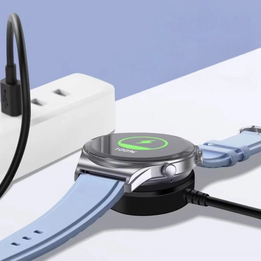 Brezžični polnilec Tech-Protect MC03 Ultraboost za Samsung Galaxy Watch Series, USB-A, Črn
