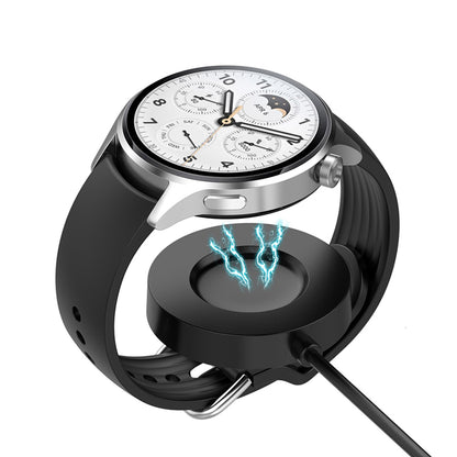 Brezžični polnilec Techsuit TXC6 za Xiaomi Watch S1 Pro, USB-A, Črn