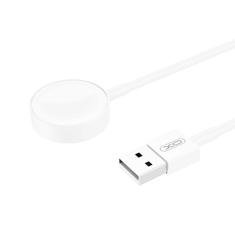 Brezžični polnilec XO Design CX012 za Apple Watch Series, USB-A, Bel