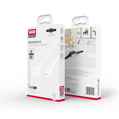 Brezžični polnilec XO Design CX012 za Apple Watch Series, USB-A, Bel