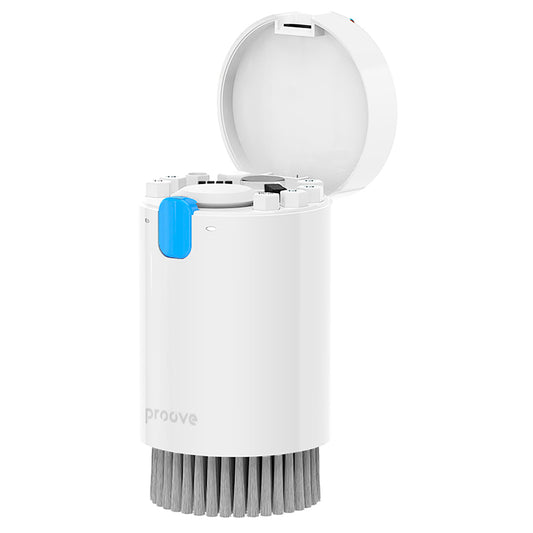 Čistilni pripomoček Proove Mr.Cleaner za slušalke / telefon / DSLR fotoaparat / prenosnik, 20v1, Bel