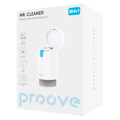 Čistilni pripomoček Proove Mr.Cleaner, 20v1, Bel