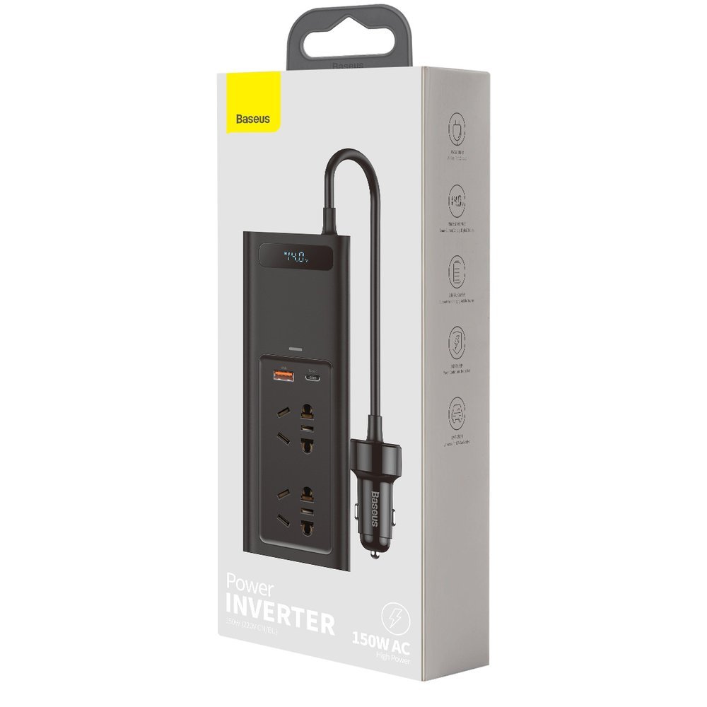 Baseus Car Electric Inverter, 150W CRNBQ-A01