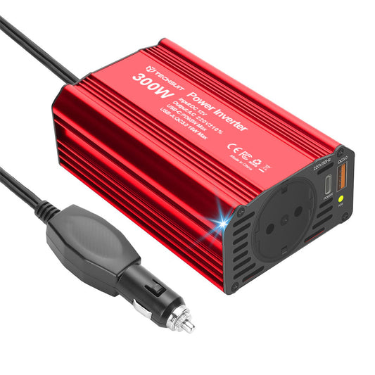 Električni avtomobilski inverter Techsuit FlexiCarVolt, 300W