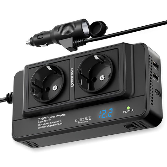 Električni avto inverter Techsuit PowerDriveX, 200W