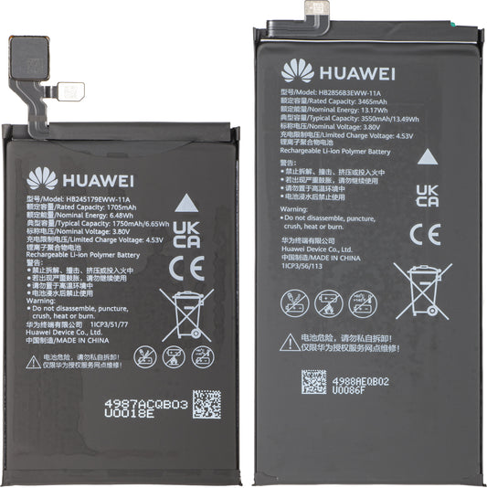 Komplet baterij HB2856B3EWW-11A + HB245179EWW-11A za Huawei Mate X7 servisni paket in namensko servisno orodje