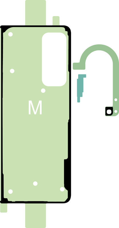 Kit lepilo za pokrov baterije Samsung Galaxy Z Fold4 F936, Service Pack GH82-29456A